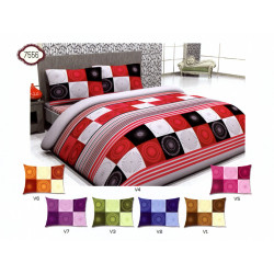 100% ПАМУЧНО Спално Бельо SQUARE